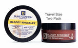 2 Pack Duke Cannon Bloody Knuckles Fragrance Free Hand Repair Balm 1.4oz Travel