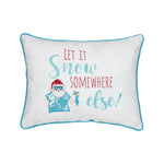 C&F Home - Let It Snow Embroidered Pillow