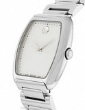 Movado Ladies Concerto Watch - White MOP Dial - Stainless Steel Tonneau Case