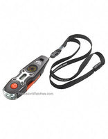 Highgear Safety & Adventure Tool - LED Light - Compass - Thermometer - Whistle - Mirror