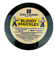 Duke Cannon Bloody Knuckles Hand Repair Balm, 5 Oz, Shea, Lanolin, Healing, New!