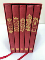 Christmas Charles Dickens Christmas Collector's Edition, five volumes