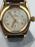 Rolex Bubbleback Oyster Perpetual Chronometer, 1946 14k Rose Gold Ref 3130