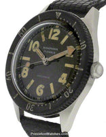 Pre-Owned Wakemann Divers Watch - Circa 1970s - Black Dial