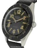 Pre-Owned Wakemann Divers Watch - Circa 1970s - Black Dial