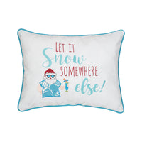 C&F Home - Let It Snow Embroidered Pillow