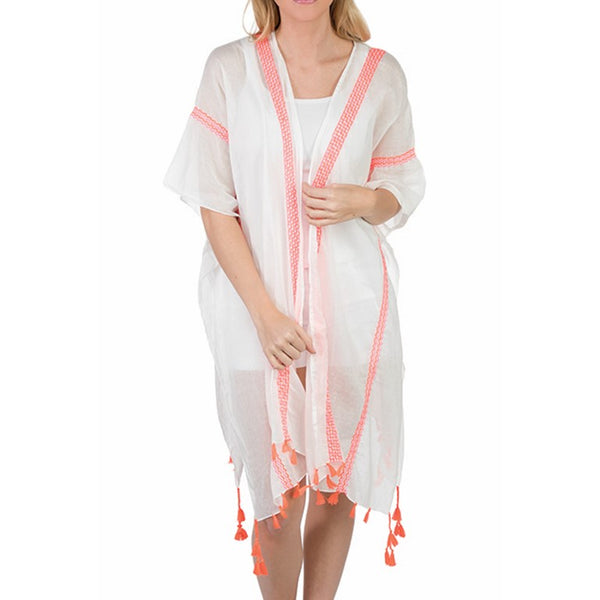 Kelsey Kimono Cover-up - 100% Cotton