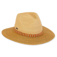 Caribbean Joe Men's Hat Paperbraid, SPF50